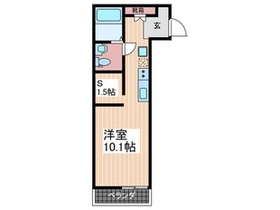 エスタディオⅢの物件間取画像